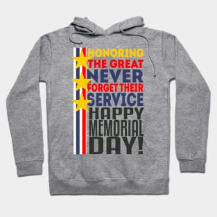 Happy Memorial Day Hoodie